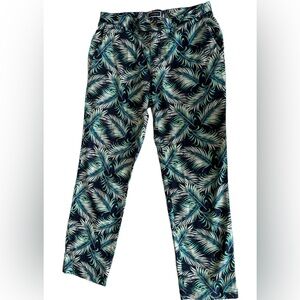 Club Room Men’s chinos with palm Leaf Pattern w34 L32